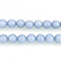 Sapphire Sea Edelstein Perle, rund, natürliche & verschiedene Größen vorhanden, Bohrung:ca. 1mm, verkauft per ca. 16 ZollInch Strang