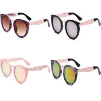 Fashion zonnebril, PC Plastic, met Zinc Alloy, uniseks, meer kleuren voor de keuze, 130x45x146mm, Verkocht door PC