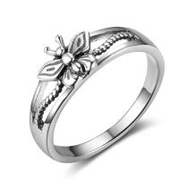 Thailand Sterling Silver Finger Ring, Butterfly, different styles for choice & for woman, 8mm, Sold By PC