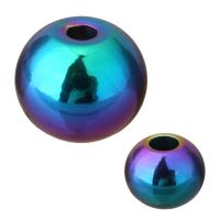 Esferas de aço inoxidável, Tambor, platinado colorido, tamanho diferente para a escolha, 100PCs/Lot, vendido por Lot