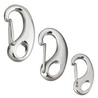 Stainless Steel Lobster Claw Clasp with loop original color Sold By Lot