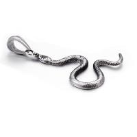 Titanium Steel Pendants Snake blacken Approx Sold By PC