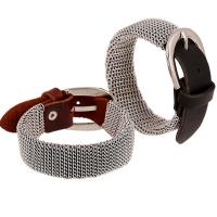 Unisex Bracelet Leather with Zinc Alloy adjustable Sold Per Approx 10.5 Inch Strand
