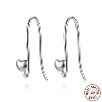 925 Sterling Silver Earring Heart for woman Sold By Pair