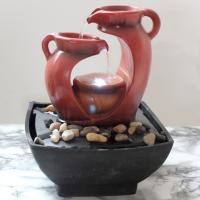 Kunstharz Wasser-Brunnen Steinhandwerk, verschiedene Stile für Wahl, verkauft von PC