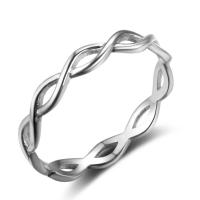 純銀ジュエリー指輪, 92.5％純度シルバー, 異なるサイズの選択 & 女性用, 3mm, 売り手 パソコン