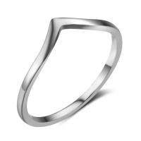 Ezüst ékszer Finger Ring, 925 Ezüst, különböző méretű a választás & a nő, 5mm, Által értékesített PC