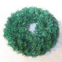 Plastic Jul Wreath, Julen smykker & forskellig størrelse for valg, Solgt af PC