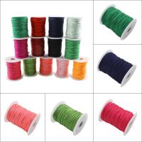 Nylon Cord, with Plastic, more colors for choice, 3x1mm, 50m/Spool, Sold By Spool