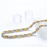 Nerezová ocel řetěz náhrdelník, Nerez, lano řetěz & pro muže, více barev na výběr, 11mm, Prodáno za Cca 21.6 inch Strand