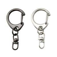 Zinc Alloy Key Clasp plated nickel lead & cadmium free 37mm  Sold By Lot