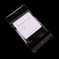 Plastic OPP Jewelry Bags, transparent, 60x110mm, 1000PCs/Lot, Sold By Lot