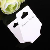 Paper Hanging Decoration Display Card, with letter pattern, 44x106mm, 200PCs/Lot, Sold By Lot