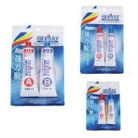 Super Glue, with Plastic, different size for choice, 2PCs/Box, Sold By Box