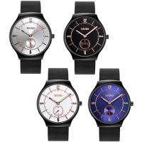 Мужские ювелирные часы SKmei®, нержавеющая сталь, с заголовка из цинкового сплава & Стеклянный, Другое покрытие, 30M водонепроницаемый & регулируемый & Мужский, Много цветов для выбора, 44x39x8mm, 20mm, длина:Приблизительно 9 дюймовый, продается PC