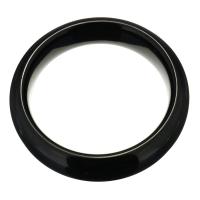 Black Agate Bangle, 19mm, Inner Diameter:Approx 61mm, Sold By PC