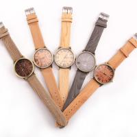 ユニセックス腕時計, PU革(ポリ塩化ビニール、ポリウレタン), とともに 亜鉛合金, メッキ, 無色, 40mm, 長さ 約 0.9-9.4 インチ, 売り手 パソコン