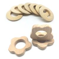 Holz Baby Teething Stick, für Baby & FDA-Zulassung & verschiedene Stile für Wahl, frei von Nickel, Blei & Kadmium, 50mm-60mm, verkauft von PC