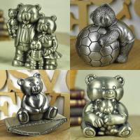 Tibetan Style, Bear, Antique Tin Color Plated, with packing box & multifunctional & different styles for choice, lead & cadmium free, Sold By PC