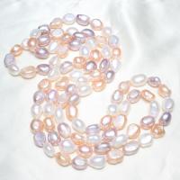 Пресноводные перлы ожерелье цепи свитера, Пресноводные жемчуги, разные стили для выбора & Женский, Продан через Приблизительно 43 дюймовый, Приблизительно 51 дюймовый Strand