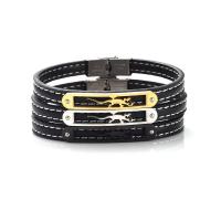 Koskind Bracelet, med Stainless Steel, Gecko, forgyldt, Unisex & justerbar, flere farver til valg, 8x60mm, Solgt Per Ca. 8.8 inch Strand