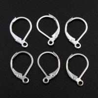 Brass Lever Back Earring Component plated nickel lead & cadmium free Approx 1.5mm Sold By Bag