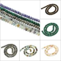 Perles bijoux en pierres gemmes, pierre gemme, rondelle, différents matériaux pour le choix, 8x5mm, Trou:Environ 1.5mm, Environ 75PC/brin, Vendu par Environ 16 pouce brin