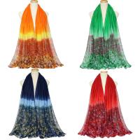 Voile Fabric tørklæde og sjal, Rektangel, for kvinde, flere farver til valg, 180x100cm, Solgt af Strand