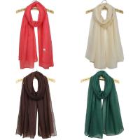 Cotton Scarf and Shawl, Rectangle, for woman, more colors for choice, 180x80cm, Sold By Strand