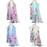 Georgette sjaal en sjaal, Square, verschillende ontwerpen voor de keuze & voor vrouw, 160x50cm, Verkocht door Strand