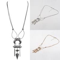Zinc Alloy Sweater Chain Necklace with iron chain with 5cm extender chain plated snake chain & for woman lead & cadmium free 60cm Sold Per Approx 23 Inch Strand