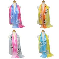 Chiffon halsduk och sjal, Rektangel, för kvinna, fler färger för val, 160x50cm, Säljs av Strand