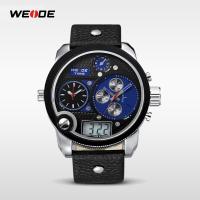 Weide® Watch Collection, PU Leather, with Tibetan Style dial & Glass, plated, 30M waterproof & Unisex & adjustable & LED, more colors for choice, 57x57x15mm, 28mm, Length:Approx 8.6 Inch, Sold By PC