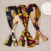 Тощий шарф, Имитация шелка, Прямоугольная форма, различные модели для выбора & Женский, 145x15cm, продается Strand