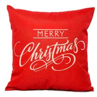 Cushion Cover, Cotton Fabric,  Square, Christmas jewelry & different designs for choice, 45.x450mm, Sold By PC