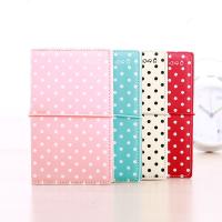 Notebook, Paper, with PU Leather, Rectangle, Random Color, 90x150mm, Sold By PC