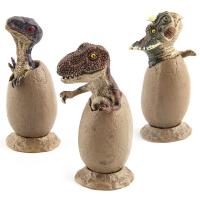 ABS Plastic Simulation Animal Toy, with Plastic, Dinosaur, 25x60mm, 3PCs/Set, Sold By Set