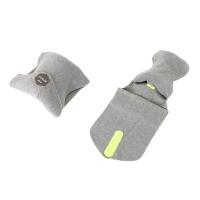 Sponge Traveling Sleep Pillow, with Polar Fleece, more colors for choice, 19x19x9cm, Sold By PC