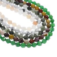 Mixed Gemstone Beads Round Star Cut Faceted  Approx 1mm Sold Per Approx 15 Inch Strand