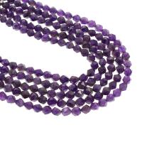 Natural Amethyst Beads, different size for choice & faceted, Hole:Approx 1mm, Sold Per Approx 15 Inch Strand