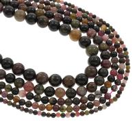 Tourmaline Beads Round Approx 1mm Sold Per Approx 15.5 Inch Strand