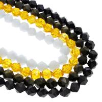 Gemstone Jewelry Beads, different materials for choice & different size for choice & faceted, Hole:Approx 1mm, Sold Per 15 Inch Strand