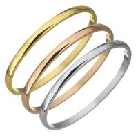 Stainless Steel Bangle, word love, plated, Unisex, more colors for choice, 4mm, Inner Diameter:Approx 55x48mm, Sold By PC