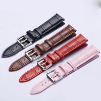 Watch Bands, Cowhide, with Stainless Steel, different size for choice, more colors for choice, 10PC/Lot, Sold By Lot