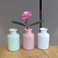 Porcelain Vase, Corrosion-Resistant, more colors for choice, 45x45x75mm, Sold By PC