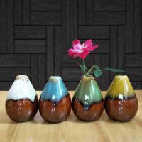 Porcelain Vase, Corrosion-Resistant, more colors for choice, 70x70x90mm, Sold By PC