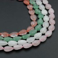 Beads Gemstone misti, pietra preziosa, Foglia, materiali diversi per la scelta, 8x12x4mm, Foro:Appross. 1mm, 34PC/filo, Venduto per Appross. 15.7 pollice filo