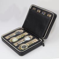 Boîte à bijoux montres, cuir PU, styles différents pour le choix, Vendu par PC
