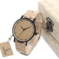 Relojes de joyería unisex BOBOBIRD®, resina, con Vidrio & madera & acero inoxidable, chapado, Resistente al agua de la vida & unisexo & ajustable, 40mm, 20mm, longitud aproximado 7-8.5 Inch, Vendido por UD