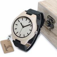 PU Leather with Wooden Dial & Glass & Stainless Steel Life water resistant & Unisex & adjustable original color 45mm 22mm Length Approx 6.5-8.5 Inch Sold By PC